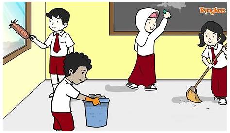 Kerja Bakti di Sekolah | Mikirbae.com