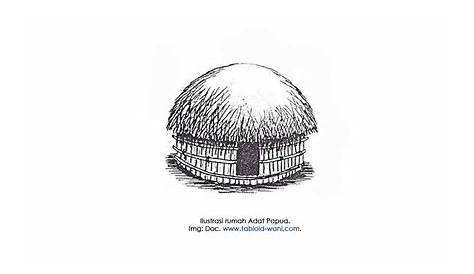 Rumah Adat Papua (Rumah Honai), Gambar, dan Penjelasannya | Adat