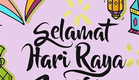 Selamat Hari Raya Aidilfitri Kepada Semua Umat Islam - Background