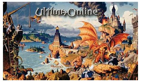 Ultima Online (1997) promotional art - MobyGames