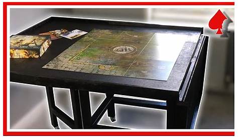 Games Table Foldable 6x4 Feet Por Folding Gaming ! Gamemat Eu Bols