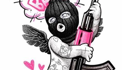 y.jun_tattoo on Instagram: “Chicano art ️.drawing_07 _Gangstar