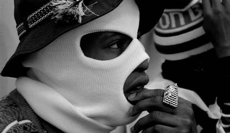 Black and white Gangster Wallpaper, Thug Style, Mask Aesthetic