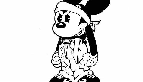 Gangster Mickey Mouse Drawing at PaintingValley.com | Explore