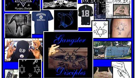 gangsta diciples | Gangster Disciples | Gang signs, Gangster disciples
