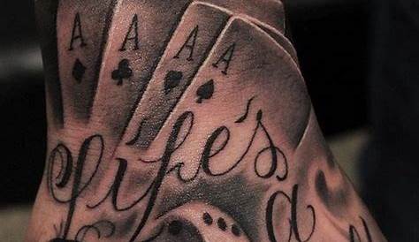 Gangster Hand Tattoos - Body Tattoo Art