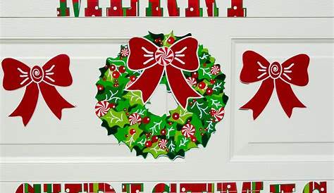 Garage Door Christmas Decorations Magnetic