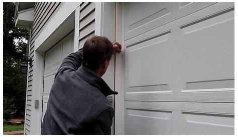 Garage Door Weather Stripping Top And Sides