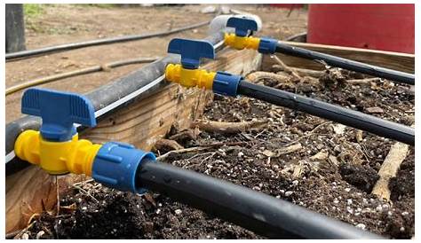 Garden Drip Irrigation System Design