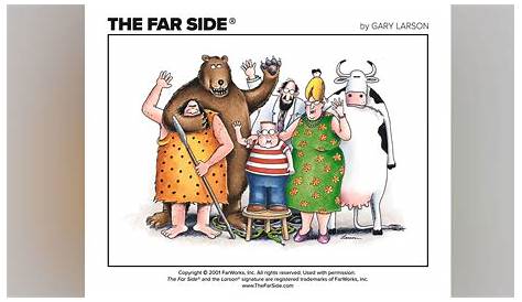Gary Larson | Gary larson cartoons, Far side cartoons, Far side comics