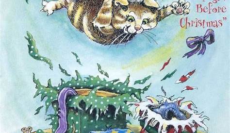 Gary Patterson. | Christmas cats, Cat sketch, Gary patterson