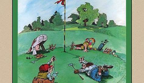 Artist Gary Patterson Captures the Comedy of Golf