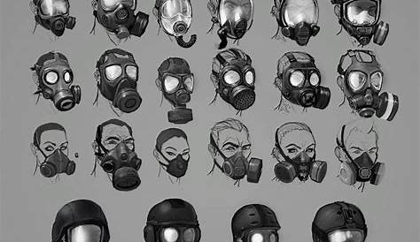 Gas Mask Drawing at GetDrawings | Free download