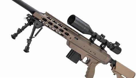 King Arms TWS Gas Powered Airsoft Sniper Rifle w/ CNC M-LOK Handguard