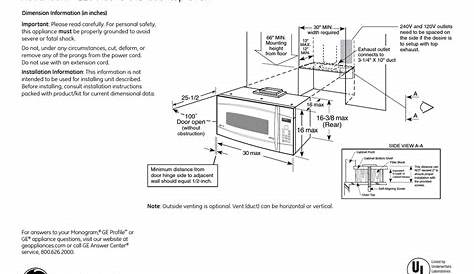 Ge Advantium Microwave Manual