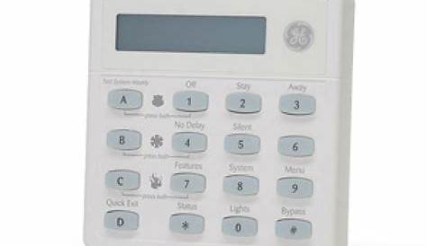 GE 45117 GE Wireless Door Alarm with Programmable Keypad User Manual