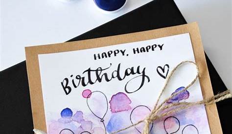 Geburtstagskarte basteln mit Glitzerballons - Sweet Up Your Life