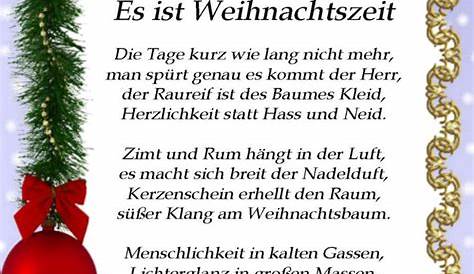 Weihnachtsgedicht: Der Geist der Weihnacht - Weihnachtsgedicht