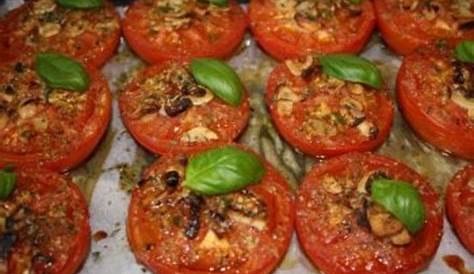 Gegrillte Tomaten mit knuspriger Brotkruste | Rezept | Gegrillte