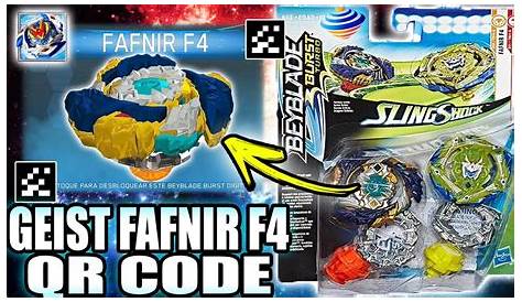Beyblade Burst Codes Fafnir F4 : Geist Fafnir F4 Qr Code Rudr R4 Qr