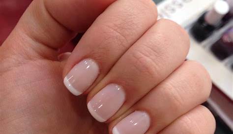 Gel French Manicure Short Nails 8 Tip The Latest Trend In Nail