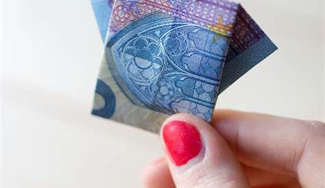 Geldscheine falten als Herz: Eine zauberhafte Idee für Geldgeschenke
