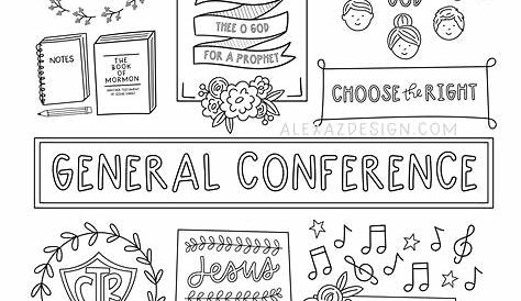 General Conference 2022 Schedule Lds Clipart