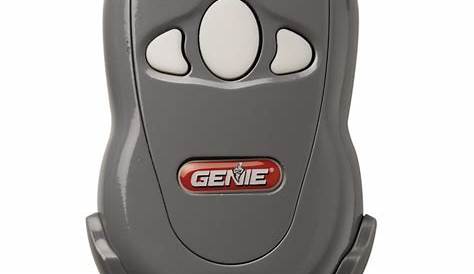Genie 2-Button Keychain Garage Door Opener Remote in the Garage Door
