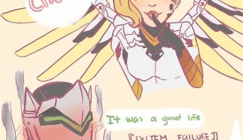 Genji X Mercy Comic Red String Of Fate (Gency Or Merji?) By