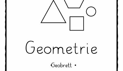 Geometrische Körper Eigenschaften Übersicht / Merkplakat Geometrische