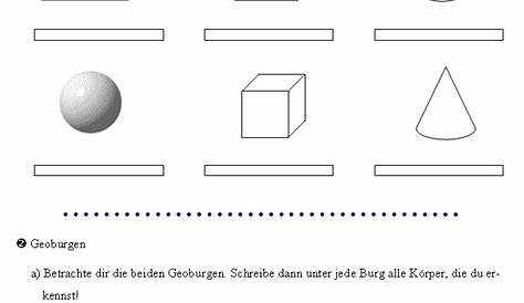 Geometrische Formen Grundschule Arbeitsblatt: 4 Beratung Sie Kennen