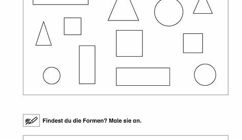 DaF-Wortschatz: Geometrische Formen. | Deutsch lernen und unterrichten