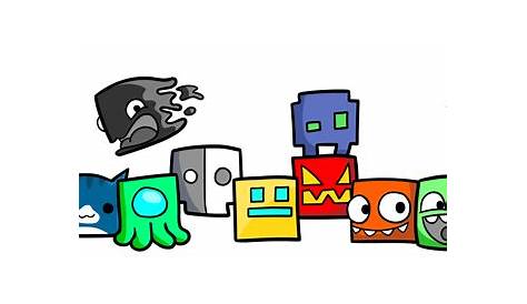 geometry dash characters 2.0 - Google Search | Dash character, Geometry