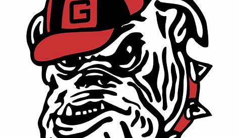 Georgia Bulldog Logo Magnet Zverse - Georgia Bulldogs Svg File - Free