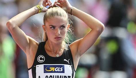 Sprinter Alica Ѕchmidt reacts to 'world's sexiest athlete' label