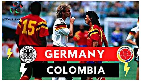 Colombia Vs Germany 1990 Full Match