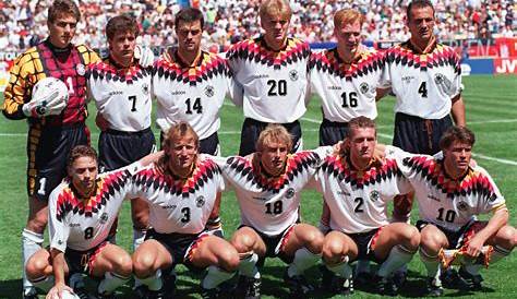 Football teams shirt and kits fan: Font and logo Germany World Cup 1994
