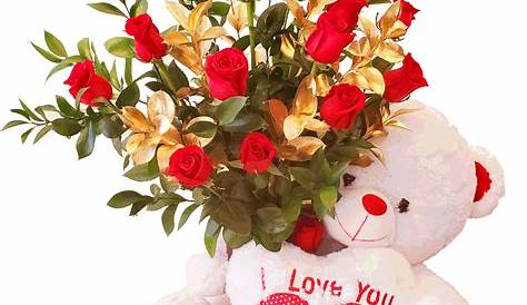 love, flowers, and rose image | Cute teddy bears, Giant teddy bear, Teddy