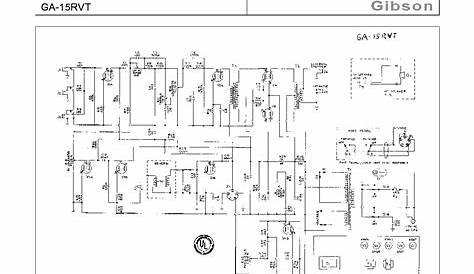 GIBSON GA15RVT SCHEMATIC Service Manual download, schematics, eeprom