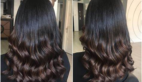 20 heißeste neue Highlights für schwarzes Haar | Popular Frisuren