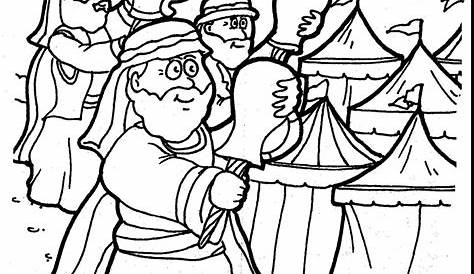 Gideon Coloring Pages For The Kids | Educative Printable