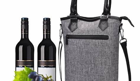 PERSONALIZED Wine Bag Custom Gifts Single Wine Bottle Cotton | Etsy