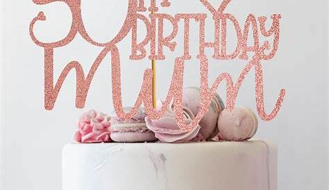 My mums 50th cake x | 50th cake, Cake, Desserts