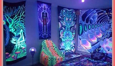 Gift Ideas For Black Light Room Hippie Bed Decor Bed Hippy