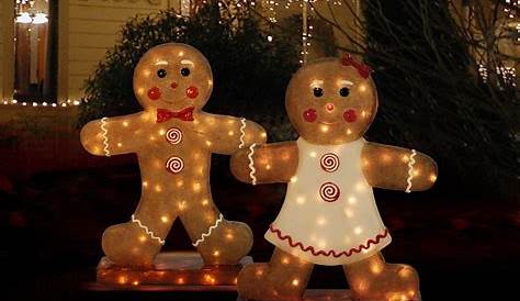 Gingerbread Christmas Lights Outdoor