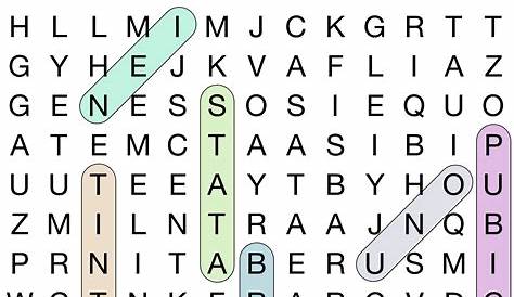 the word search is shown in spanish
