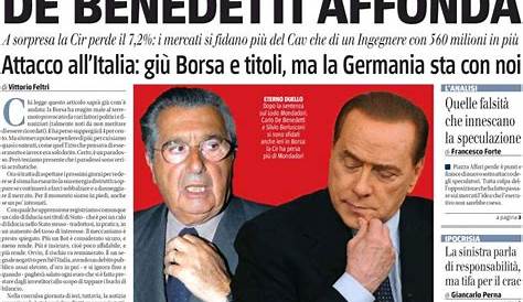 Le prime pagine dei giornali di oggi - Corriere.it
