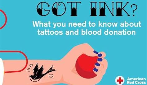 can you give blood after getting a tattoo - Janee Mclaurin