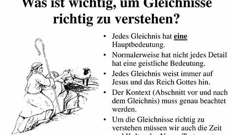 PPT - Die Gleichnisse Jesu PowerPoint Presentation, free download - ID