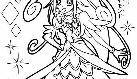 Glitter Force Doki Doki Pages Coloring Pages